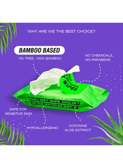 Beco Bamboo Aloe Vera Wet Wipes, 25 Pulls Each, Pack of 12, 100% Natural & Eco-Friendly - pzsku/Z78AC20EDA5367B61ADAFZ/45/_/1738305842/cfcaacd3-01d9-4098-b54f-cfa02c87ecfa