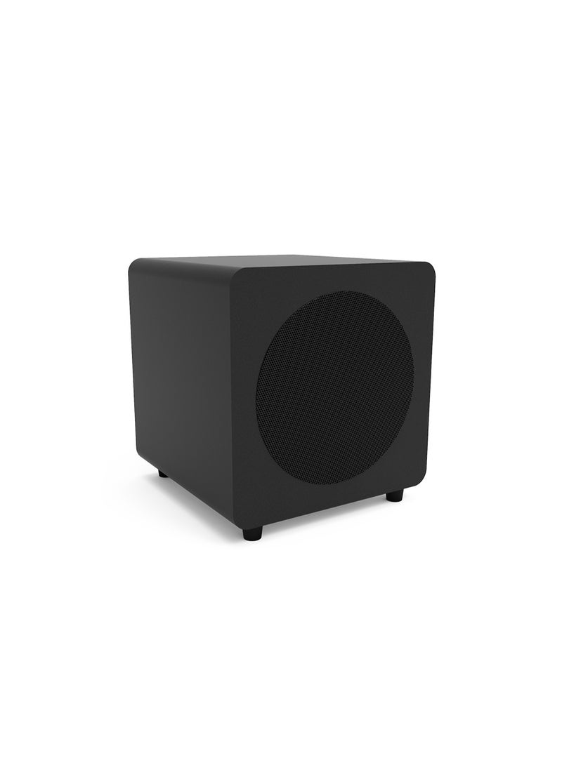 Kanto Audio SUB8 300W 8" Sealed Powered Subwoofer, Matte Black - Image 1