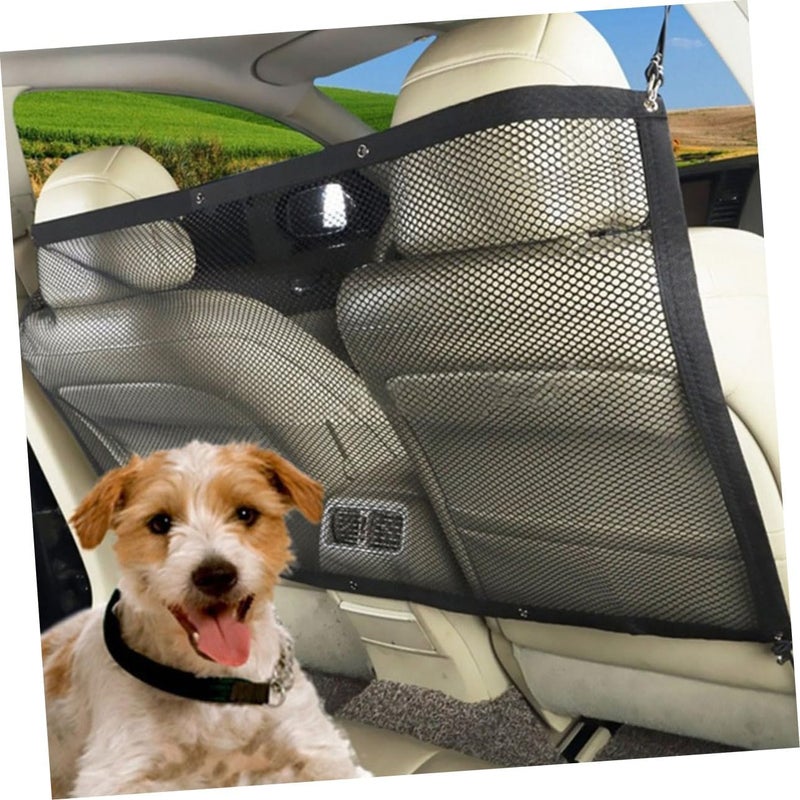 Pet Safety Fence Car Boot Separation Net Dog Mesh Cover Portable Dog Gate Car Pet Mesh for Auto - Image 2