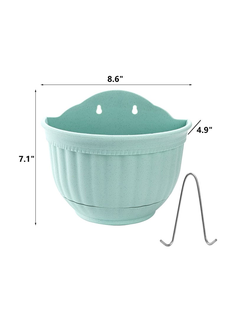 Dubkart Wall Hanging Flower Pot Set of 2 - Image 2