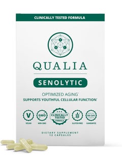 NEUROHACKER COLLECTIVE Qualia Senolytic Supplement, Fisetin, Quercetin, Piperlongumin & More, Aging Supplement That Supports Optimal Cell Repair & Rejuvenation, Naturally Eliminate Zombie Cells, Capsules, 1 Box  - Image 5
