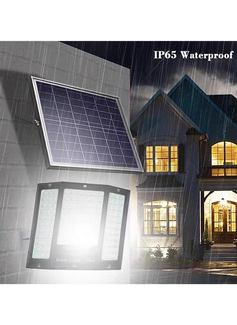 Sunbmebge 200W Solar Outdoor Light with Remote Control,Solar Flood Light Outdoor IP65 Waterproof,17 Inch Solar Street Light Dusk to Dawn Solar Light with 16ft Wire for Parking Yard Road Garden Square  - Image 3