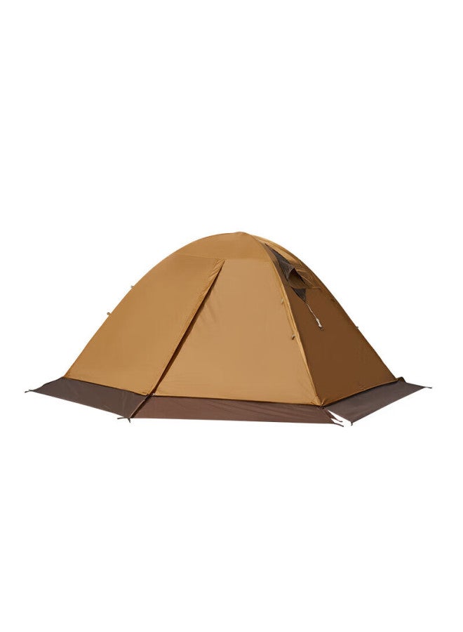Mobigarden Tent, Outdoor Camping With Snow Flap, Two-person All-season Tent, Cold Mountain 2plus Nxzqu61017, Warm Sand Color - Image 3