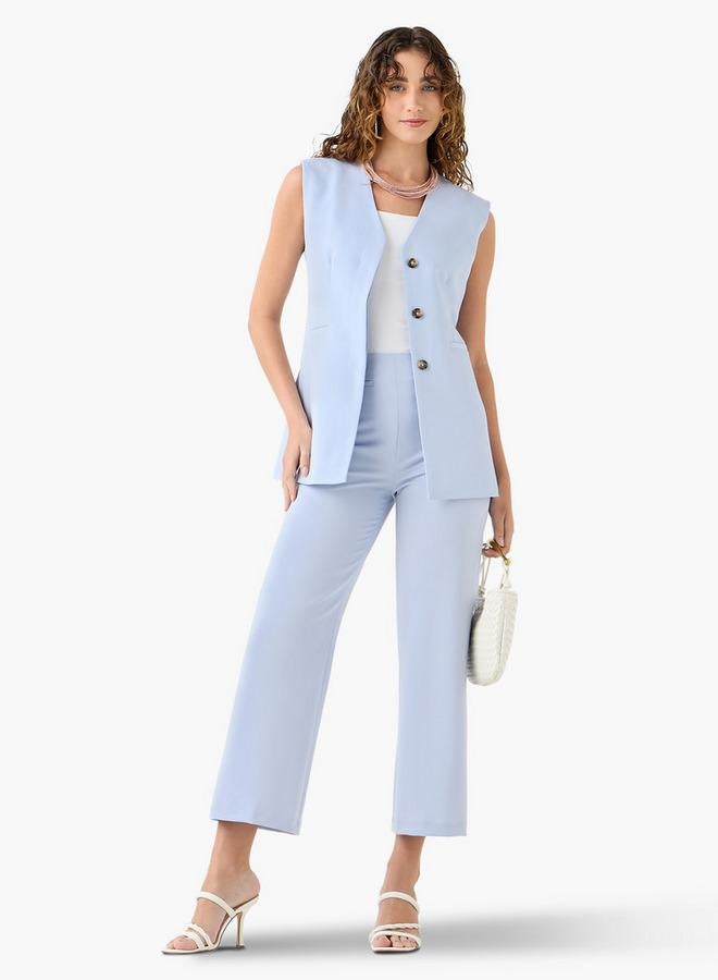 ايكونيك بنطلون بقصة عادية مع سحاب - Image 2