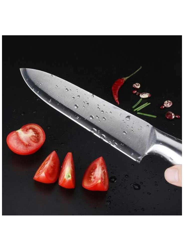ECVV Kitchen Knife with Stainless Handle - Kitchen Sharp Knife Stainless Steel Blade For Fish Cutting | Meat Cutting | Suitable for Home and Retaurant  - Image 3