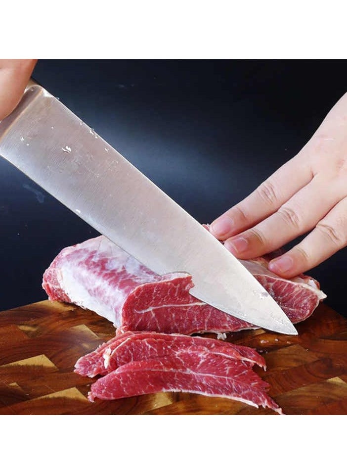 ECVV Kitchen Knife with Stainless Handle - Kitchen Sharp Knife Stainless Steel Blade For Fish Cutting | Meat Cutting | Suitable for Home and Retaurant  - Image 5