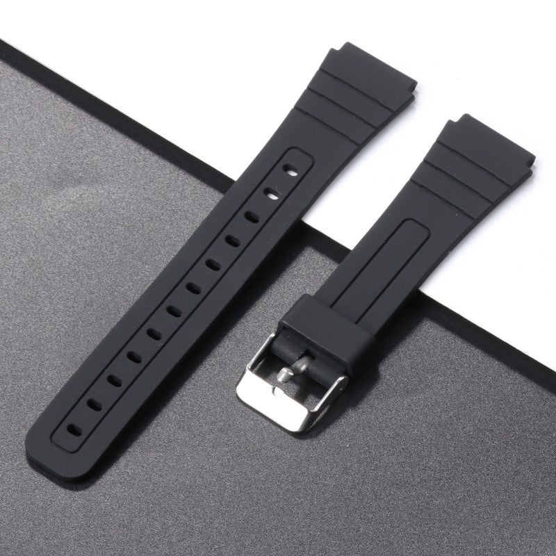 حزام سيليكون ناعم لساعة كاسيفايت F91 Aq-S810W مقاوم للماء 18 مم - Image 1