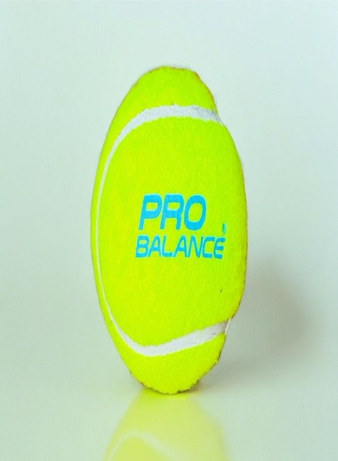 WOODS PRO Balance Premium Cricket Tennis Balls (Yellow, Pack of 6) - Image 4