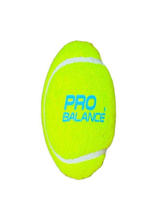 WOODS PRO Balance Premium Cricket Tennis Balls (Yellow, Pack of 6) - Image 2