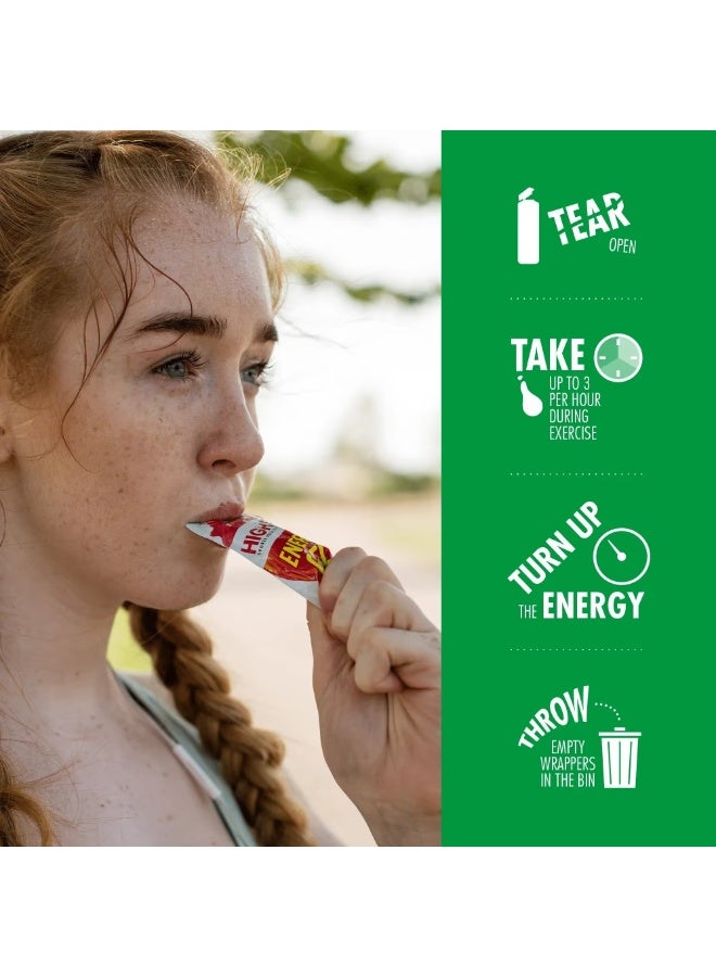 HIGH5 Energy Gel Orange  23g Carbs, Easy on Stomach, Natural Flavours | Running & Cycling Sports Nutrition (12 x 40g) - Image 2