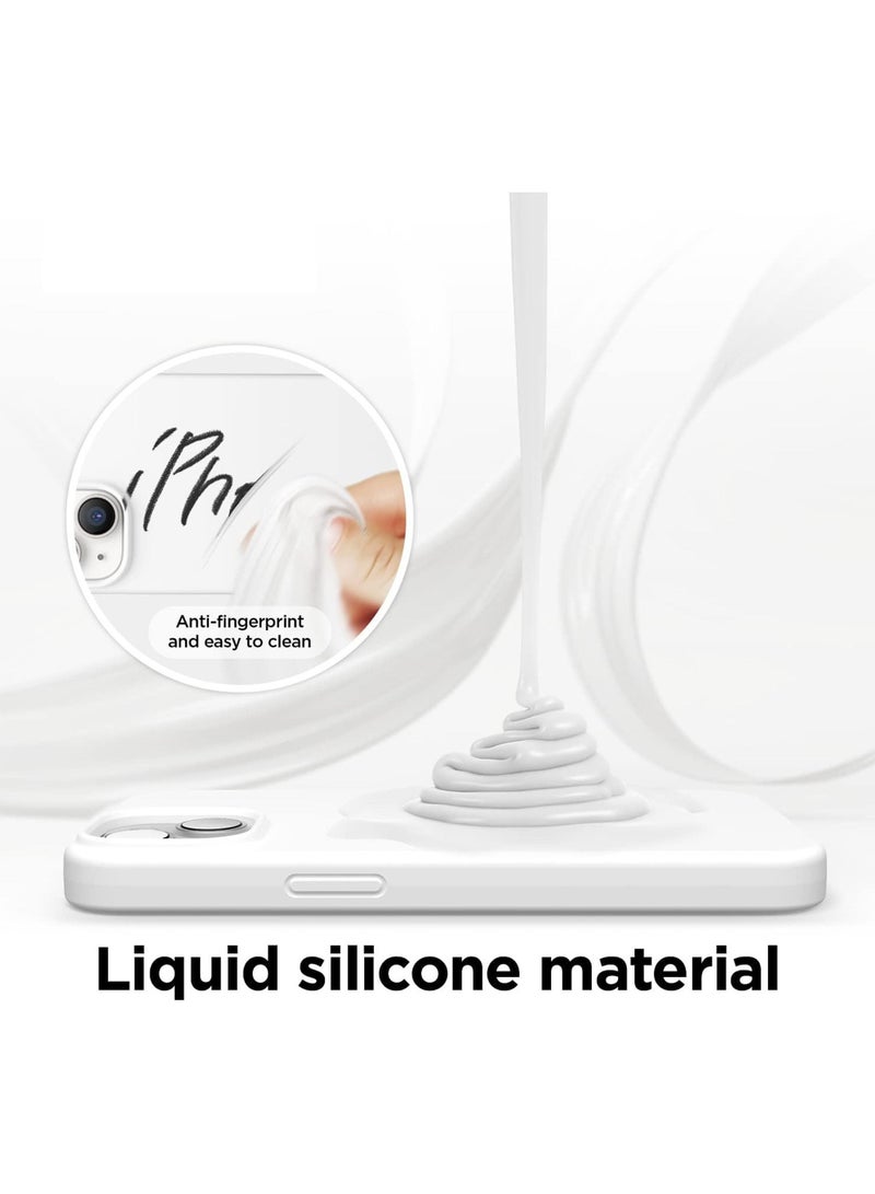 Rock Pow Compatible with iPhone 15 Case Liquid Silicone Case Full Body Protective Cover Shockproof Slim Phone Case Anti-Scratch Soft Microfiber Lining 6.1 inch - Image 4