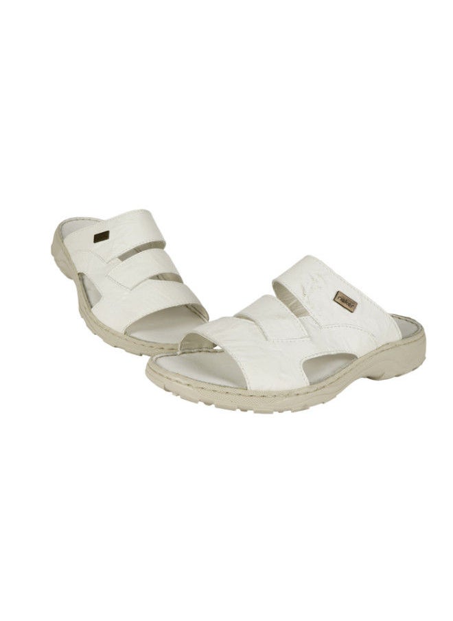 rieker - 116-1057 Rieker Mens Sandals Massa White 26078-80 - Image 1