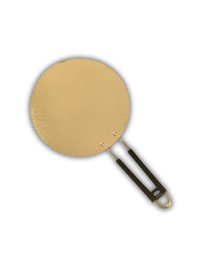 NUTRION Pure Brass Roti Tawa - Traditional Indian Cooking Pan with Health-Boosting Properties (24 cm) (Brass Roti Tawa) - Image 4