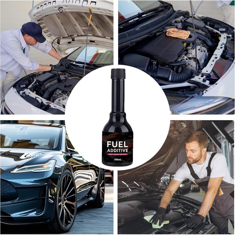 Oil Additive - 100ml Motor Fluid Lube Stabilizer,Combustion Chamber Cleaner - for Automotive Improved Combustion System Care Transmission - Image 4