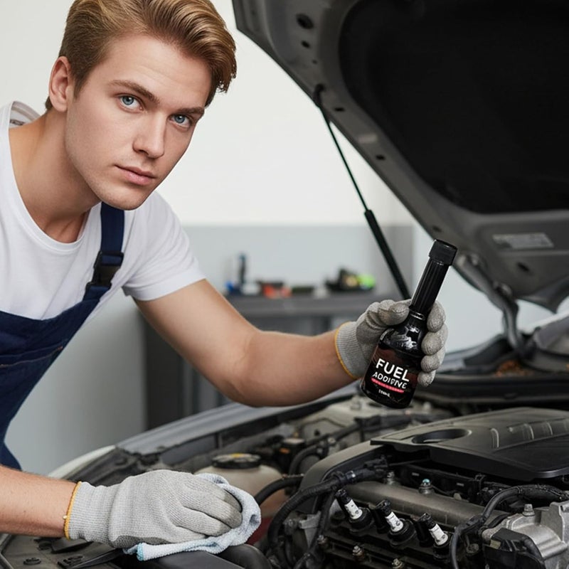 Oil Additive - 100ml Motor Fluid Lube Stabilizer,Combustion Chamber Cleaner - for Automotive Improved Combustion System Care Transmission - Image 3