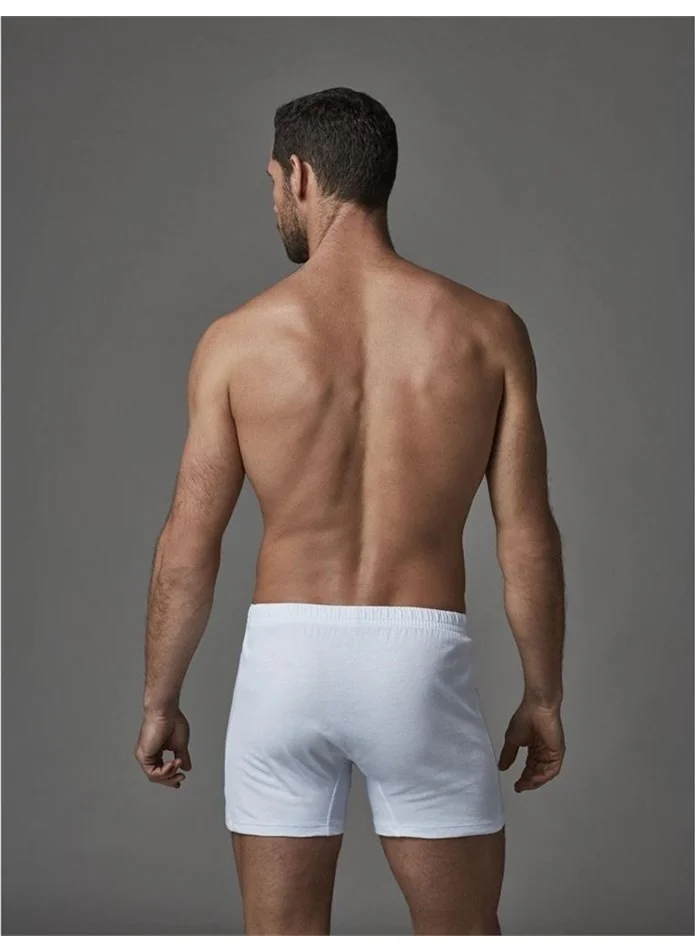 Eros ERS033 Boxer (Double Pack) - White