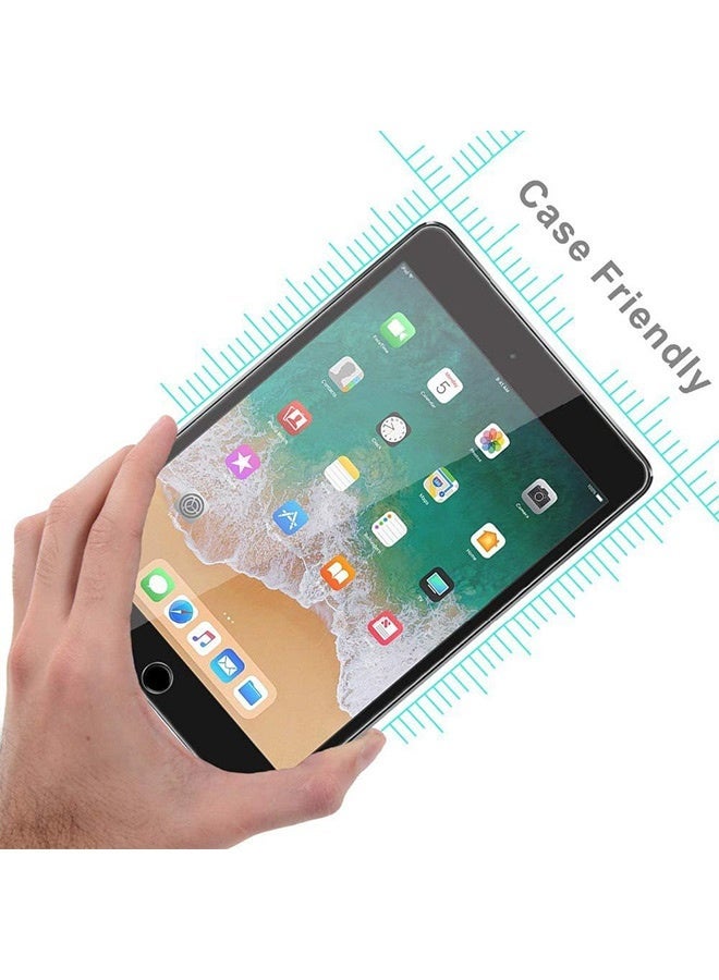 بشكل مختصر [عبوة من قطعتين] واقي شاشة لأجهزة Apple iPad Pro (10.5 بوصة 2017) / iPad Air 3 (10.5 بوصة 2019)، واقي شاشة بزوايا مستديرة 2.5D متوافق مع الجرابات - Image 3