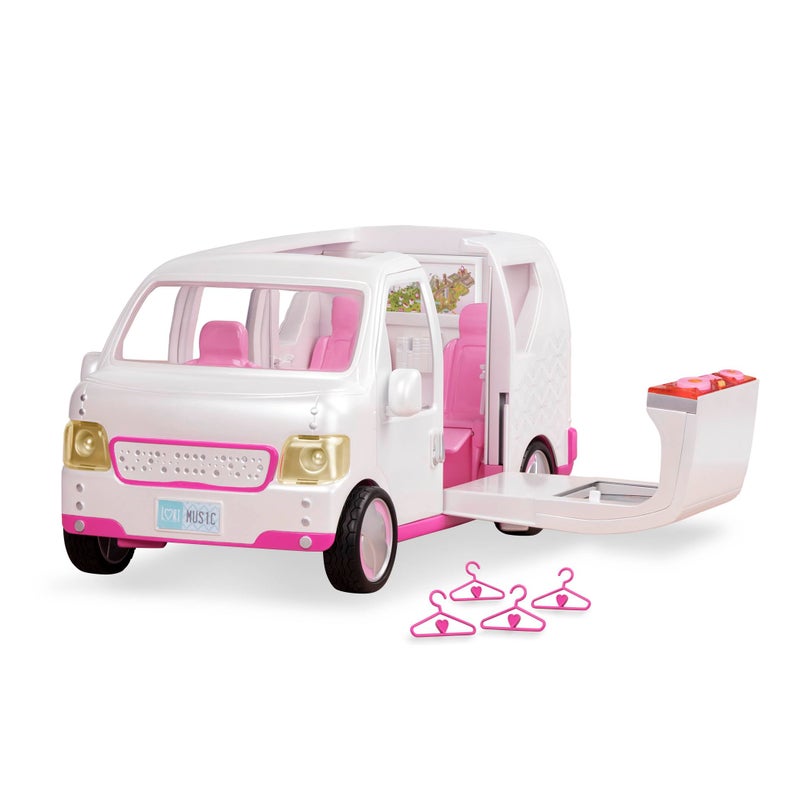 Lori â€“ Vehicle for Mini Dolls â€“ Large Car for 6-Inch Dolls â€“ Music Booth & Wardrobe â€“ Sounds & Lights â€“ 3+ Yearsâ€“ Sweet Escape Luxury SUV - Image 1