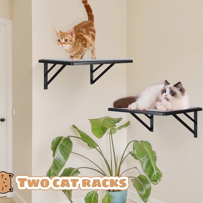 GADKE Scratching Posts Cat Shelves Wall Mount Cat Wall Furniture Cat Scratch Post - Image 3