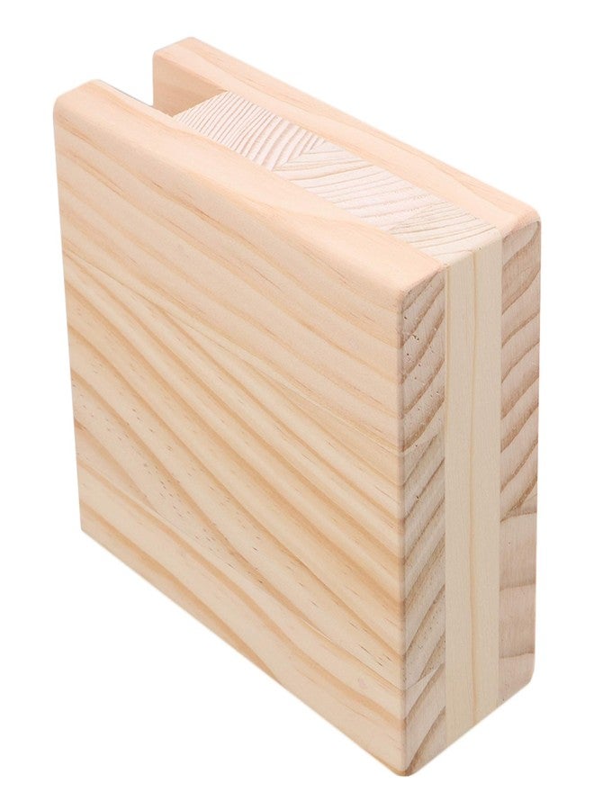 Doublelife SHANOER 4PCS Bed Furniture Risers Heavy Duty Wood Risers for Sofa Table and Chair (10cmx10cmx2cm) - Image 5