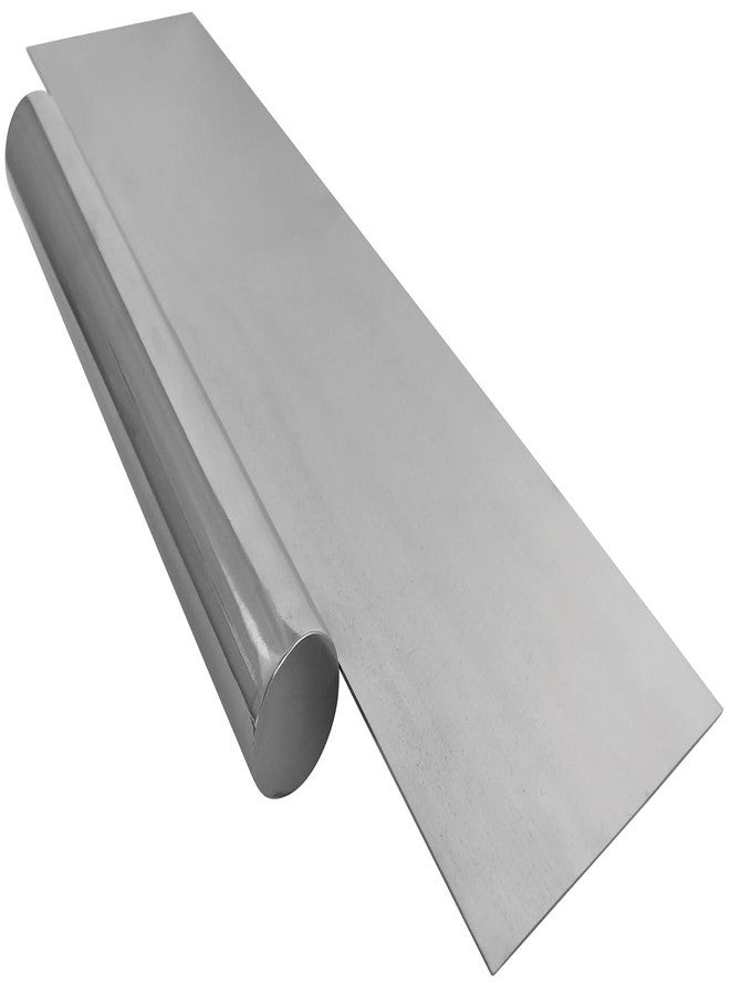 Loyal Bakeware Stainless Steel Long-Edge Icing Scraper Dough Cutter Frosting Spreader with Markings in Inches and Centimeters - Image 1