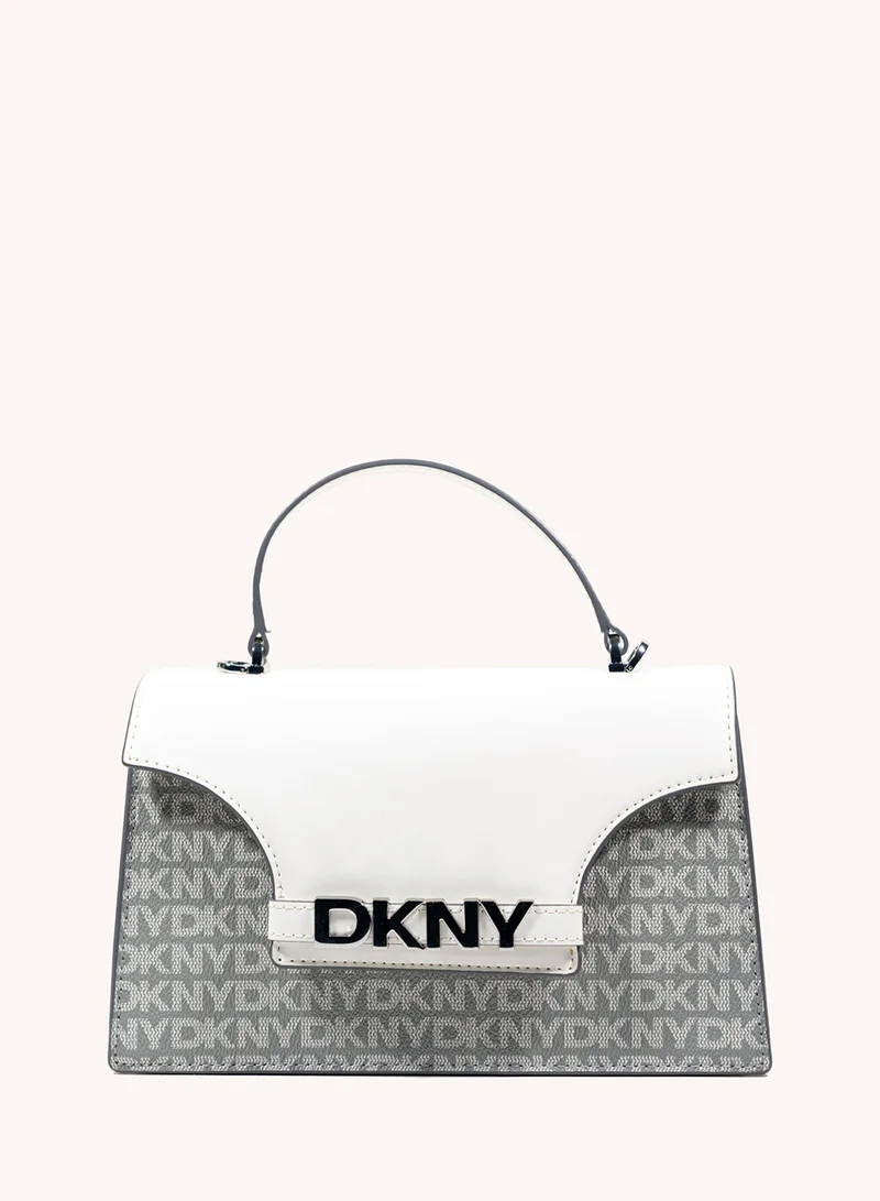 دكني Logo Avril Flap Satchel Bag