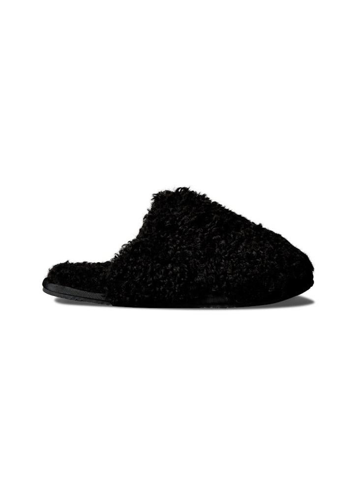 Calvin Klein Jeans Faux Shearling Sherpa Slippers - Image 1