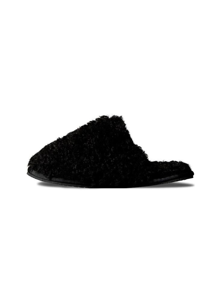 Calvin Klein Jeans Faux Shearling Sherpa Slippers - Image 2