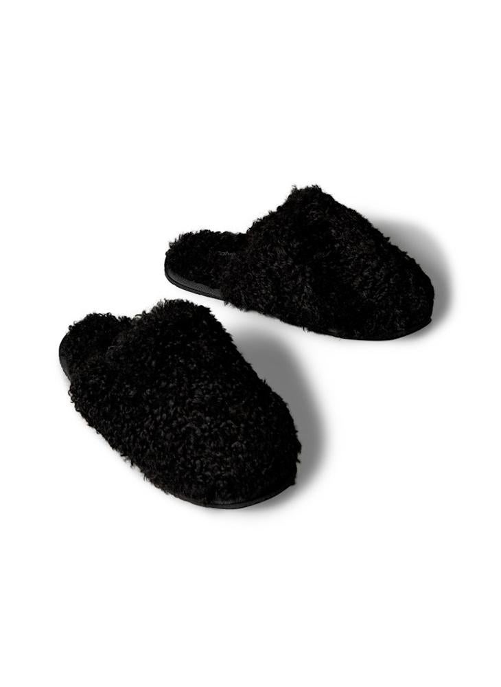 Calvin Klein Jeans Faux Shearling Sherpa Slippers - Image 3