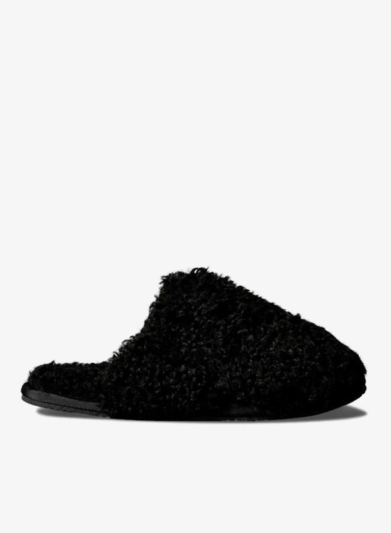 Faux Shearling Sherpa Slippers