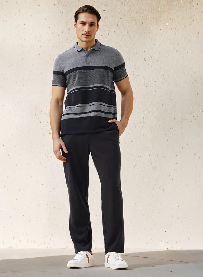 سبلاش فيڤ تيشيرت بولو بيقيه مخطط