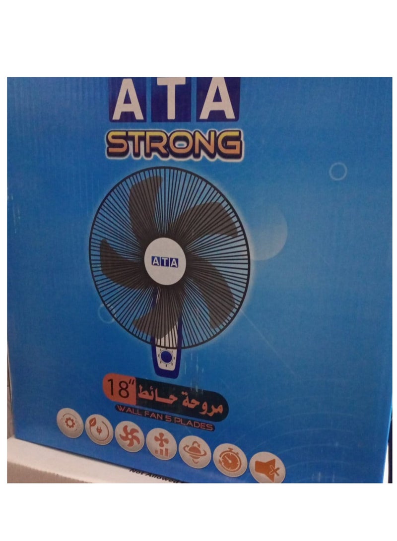 اي تي اي مرحه حائط 18 بوصه ata بدون ريموت  - Image 2