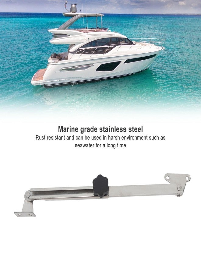 Aramox Stainless Steel Marine Hatch Lid Stay Support Adjuster, Retractable 6in to 11in, Ideal for Boats and Yachts - Image 3