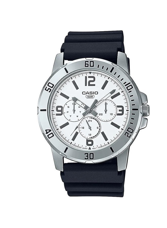 CASIO Resin Chronograph Watch MTP-VD300-7BUDF - Image 1
