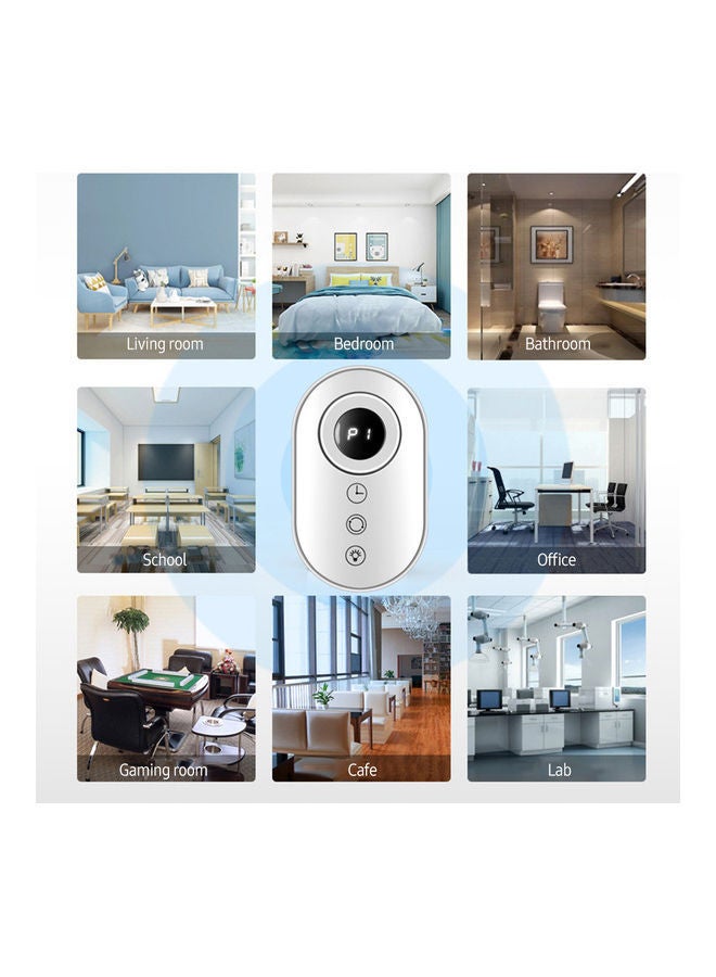 NIBEMINENT Home Air Purifier White 19.00x5.00x11.70cm - Image 3