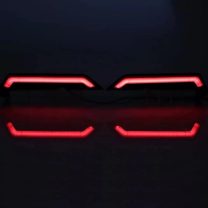KD K D Stylish Spoiler Type LED Lights, Roof Lights for Mahindra Thar,Thar Roxx & Suzuki Jimmy 2020, Matrix Function, ABS Quality DRL Type Indicator Lights - Image 1
