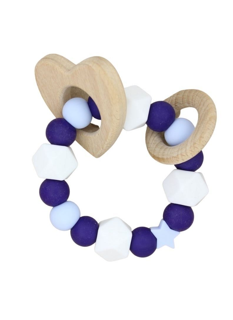 Mommy's Charms - Silicone Ring Rattle - Image 1