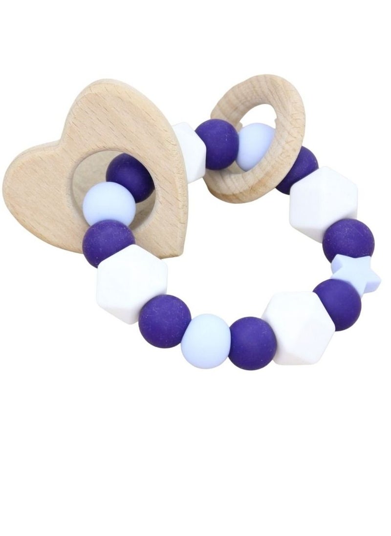 Mommy's Charms - Silicone Ring Rattle - Image 1