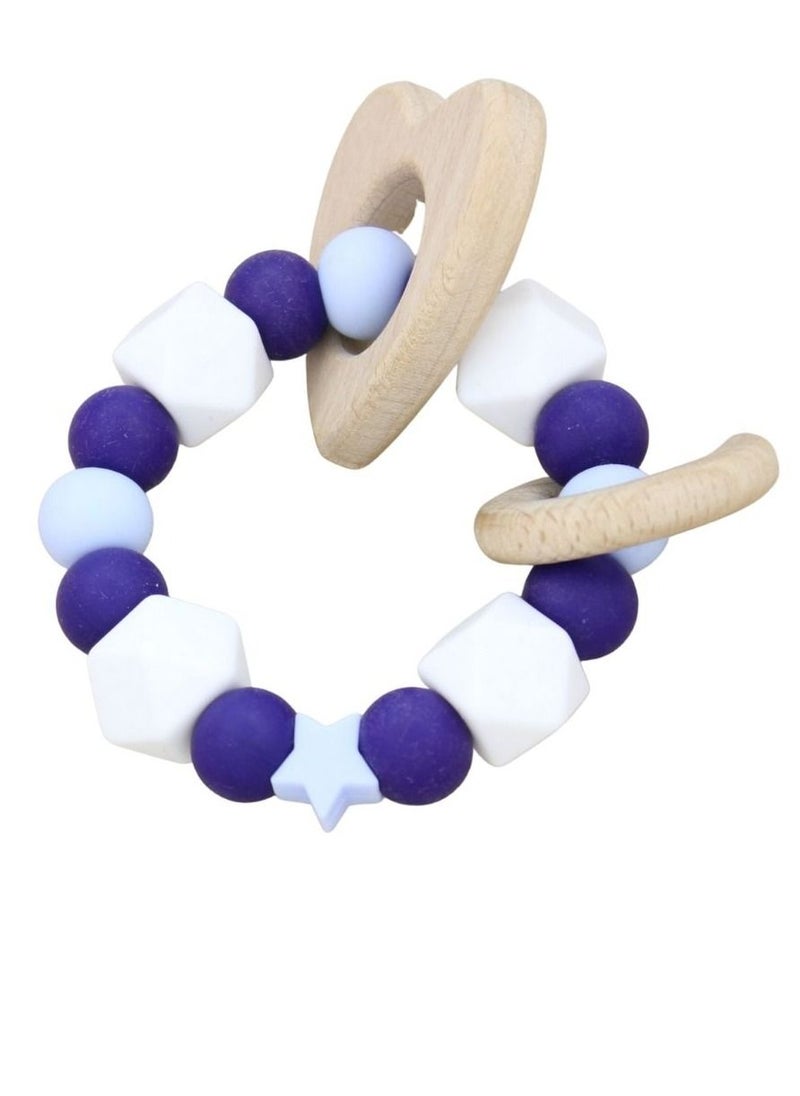 Mommy's Charms - Silicone Ring Rattle - Image 1