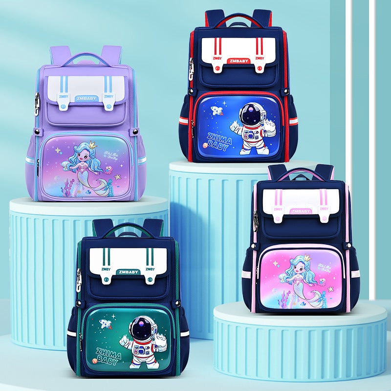 Kids Cartoon School Backpack - Image 2