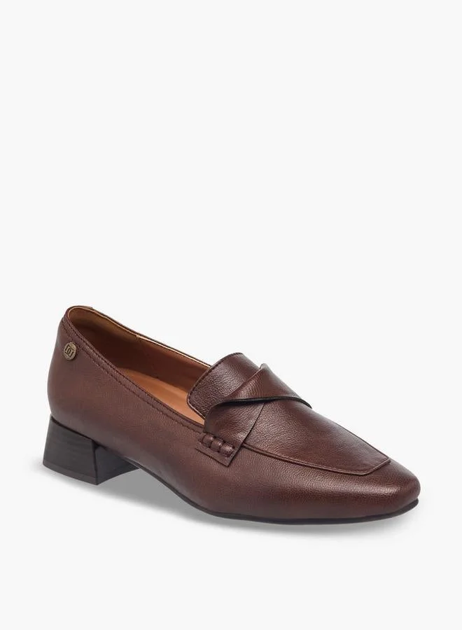 DUCHINI Women Block Heel Loafers