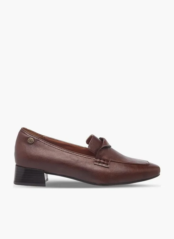 دوتشيني Women Block Heel Loafers