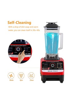 SILVER CREST Silver Crest 4500w Heavy Duty Commercial Grade Blender With 2 Jars  - Image 2