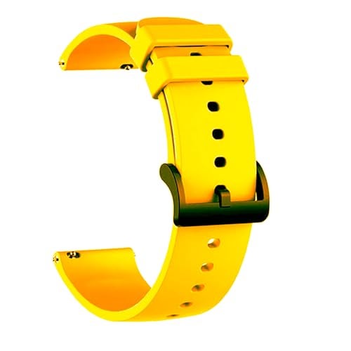 IIK COLLECTION 22mm Silicone Strap for Smart Watches | Combo Pack Compatible With Noise, Fireboltt, Boat Xtend, Pebble, Boat Flash, Noise Color Fit, Ultra Smart Watch & All Watches - Image 1