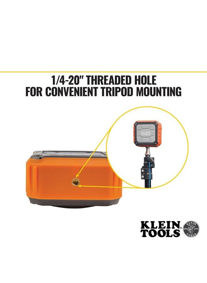Klein Tools AEPJS1 Bluetooth Speaker, Wireless Portable Jobsite Speaker Plays Audio and Answers Calls Hands Free, IPX5, Worksite Ready  - Image 4