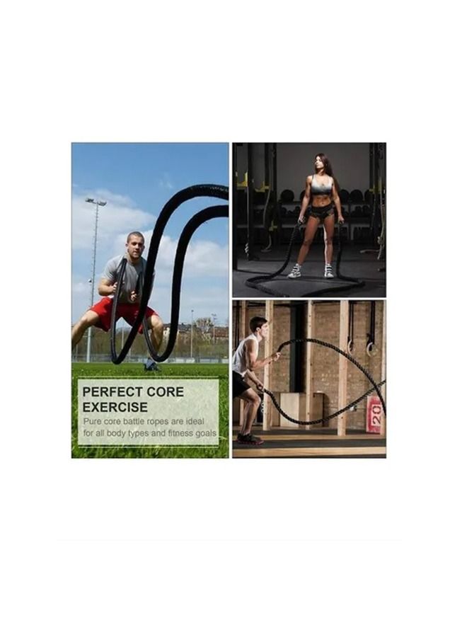 Max Strength Strength Professional Battle Rope 50Mm Strength Training 15 Meter 40Cm - Image 4