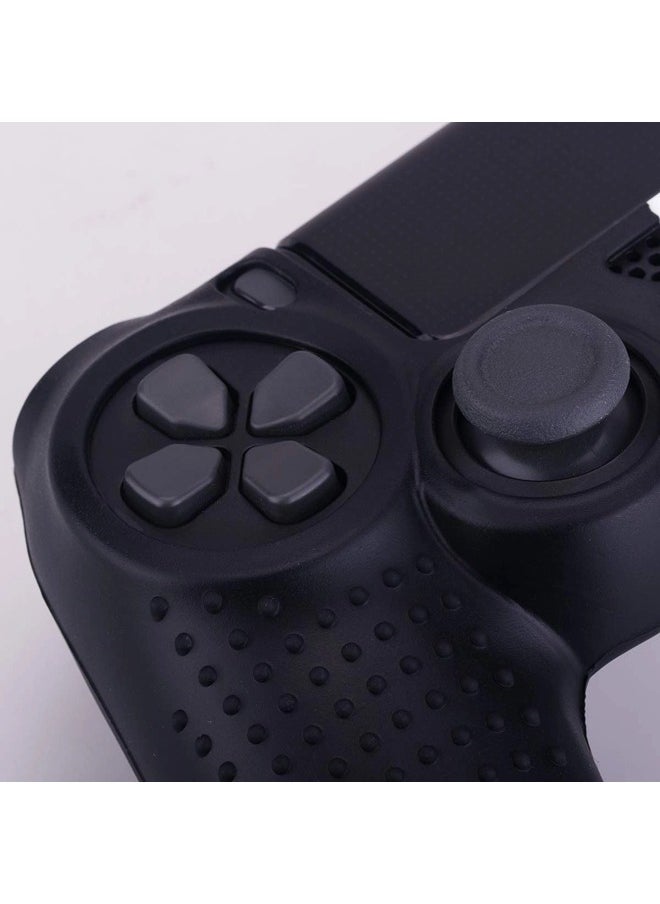 شيبشيب زوج من أغطية واقية مضادة للانزلاق لوحدة تحكم PS4، مصنوعة من السيليكون المرن، غطاء واقي لجهاز التحكم، متوافق مع PS4.  - Image 4