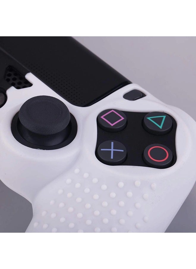 شيبشيب زوج من أغطية واقية مضادة للانزلاق لوحدة تحكم PS4، مصنوعة من السيليكون المرن، غطاء واقي لجهاز التحكم، متوافق مع PS4.  - Image 5