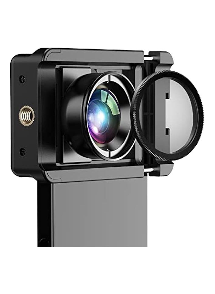 Miao Lab - Macro Lens Kit for Smartphone,10X Macro Lens + CPL Filter with Multi-Function Lens Clip for iPhone 14/14Pro/14Pro Max, Samsung, Android Phone (Fits for Almost All Phone), Phone Lens Attachment. - Image 1