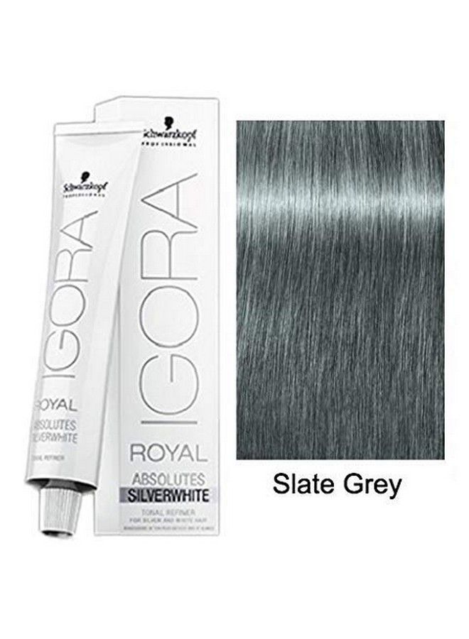 Schwarzkopf شوارزكوف بروفيشينال إيغورا رويال أبسولوتس فضي أبيض (رمادي داكن) - Image 3